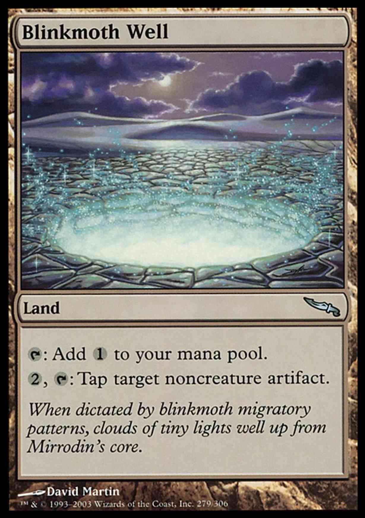 Blinkmoth Well magic card front