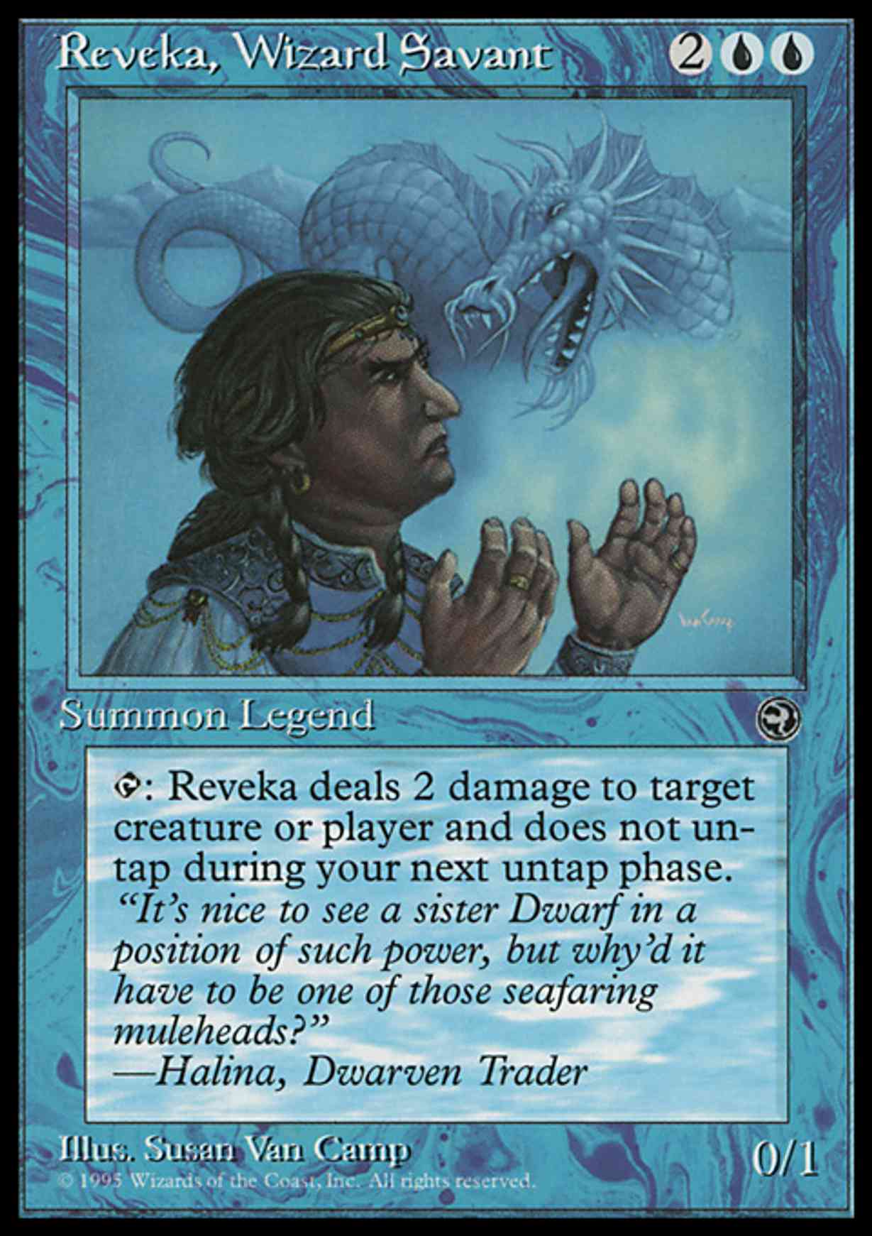 Reveka, Wizard Savant magic card front