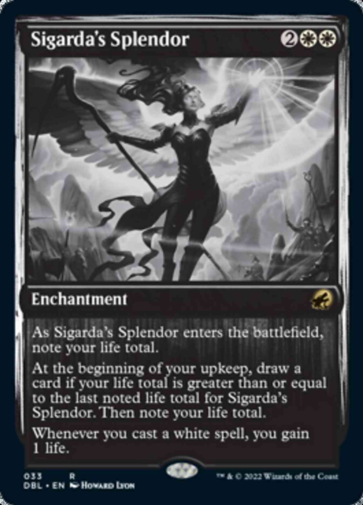 Sigarda's Splendor magic card front