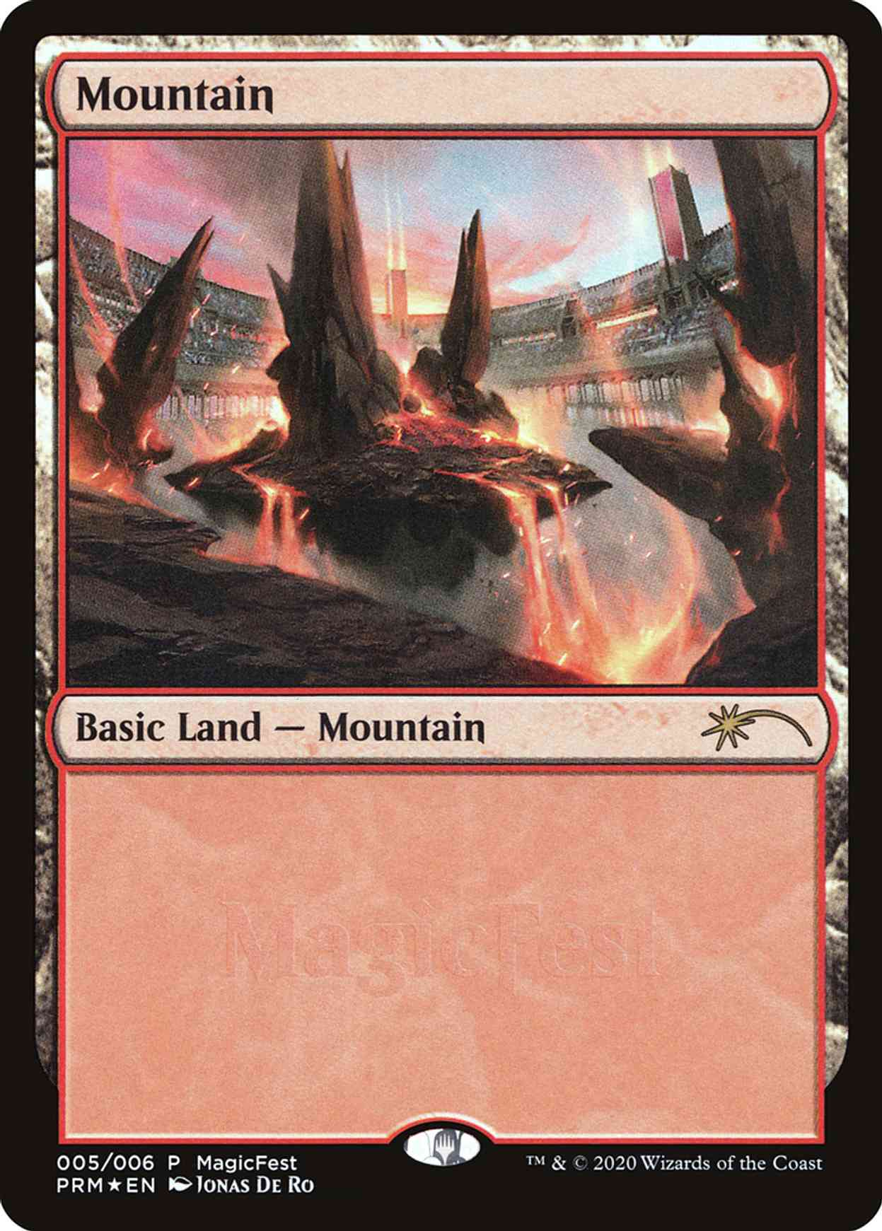 Mountain (2020) magic card front