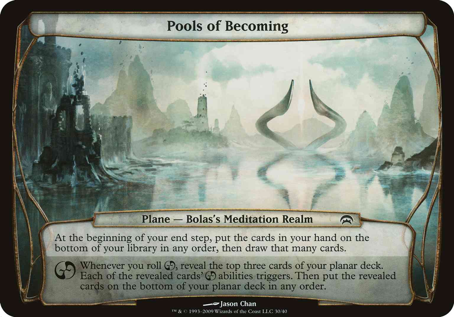 Pools of Becoming (Planechase) magic card front