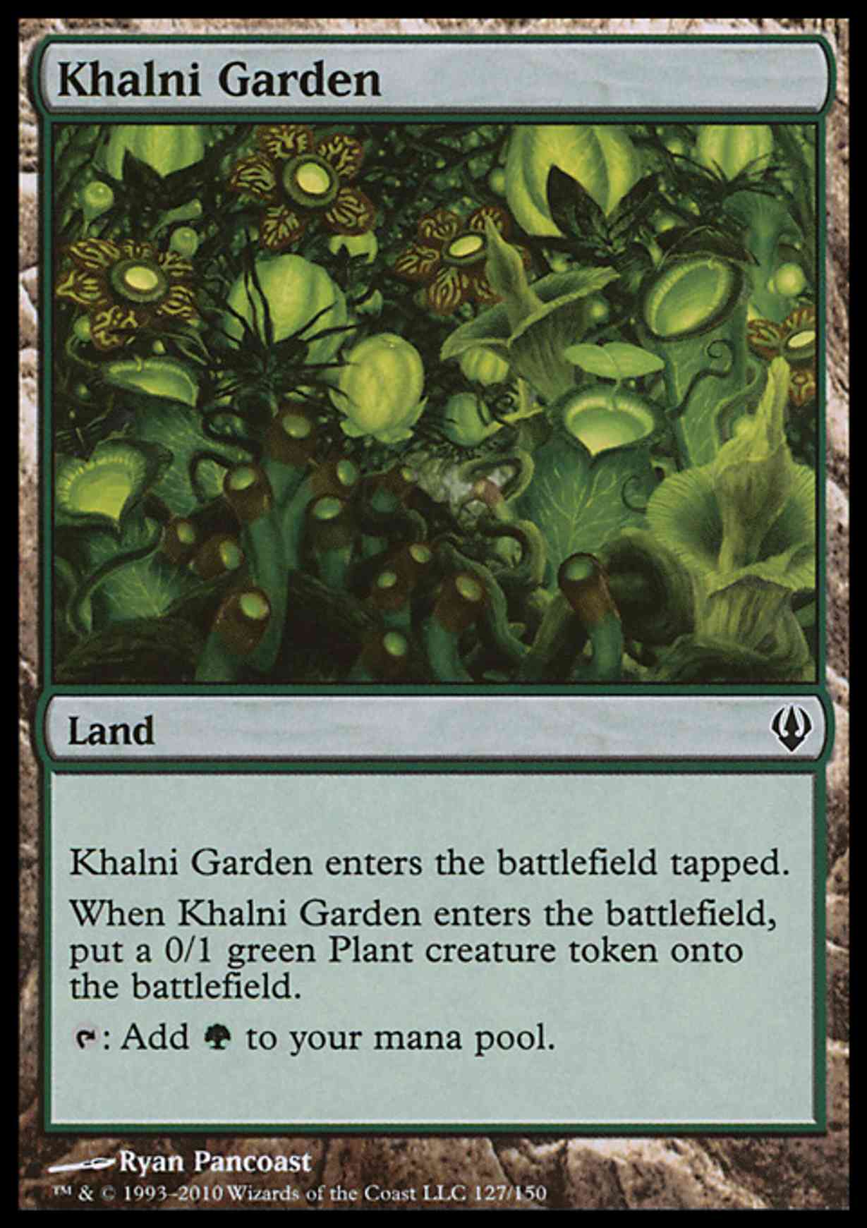 Khalni Garden magic card front