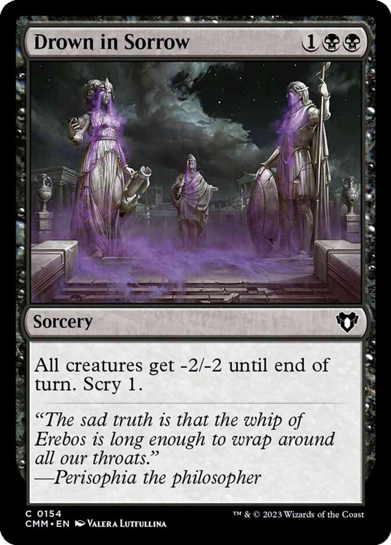 Drown in Sorrow magic card front