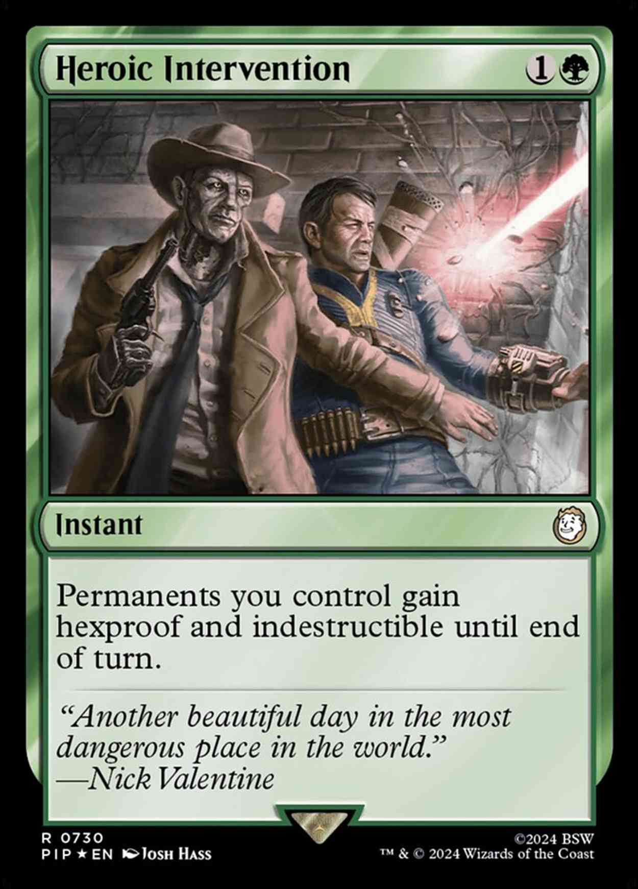 Heroic Intervention (Surge Foil) magic card front