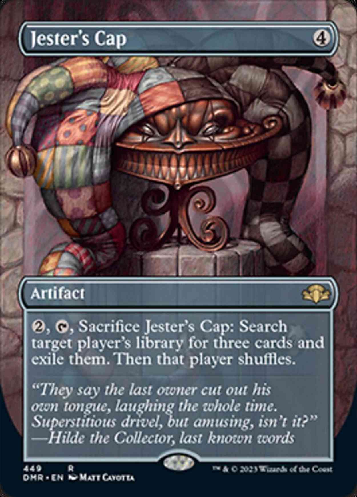 Jester's Cap (Borderless) magic card front