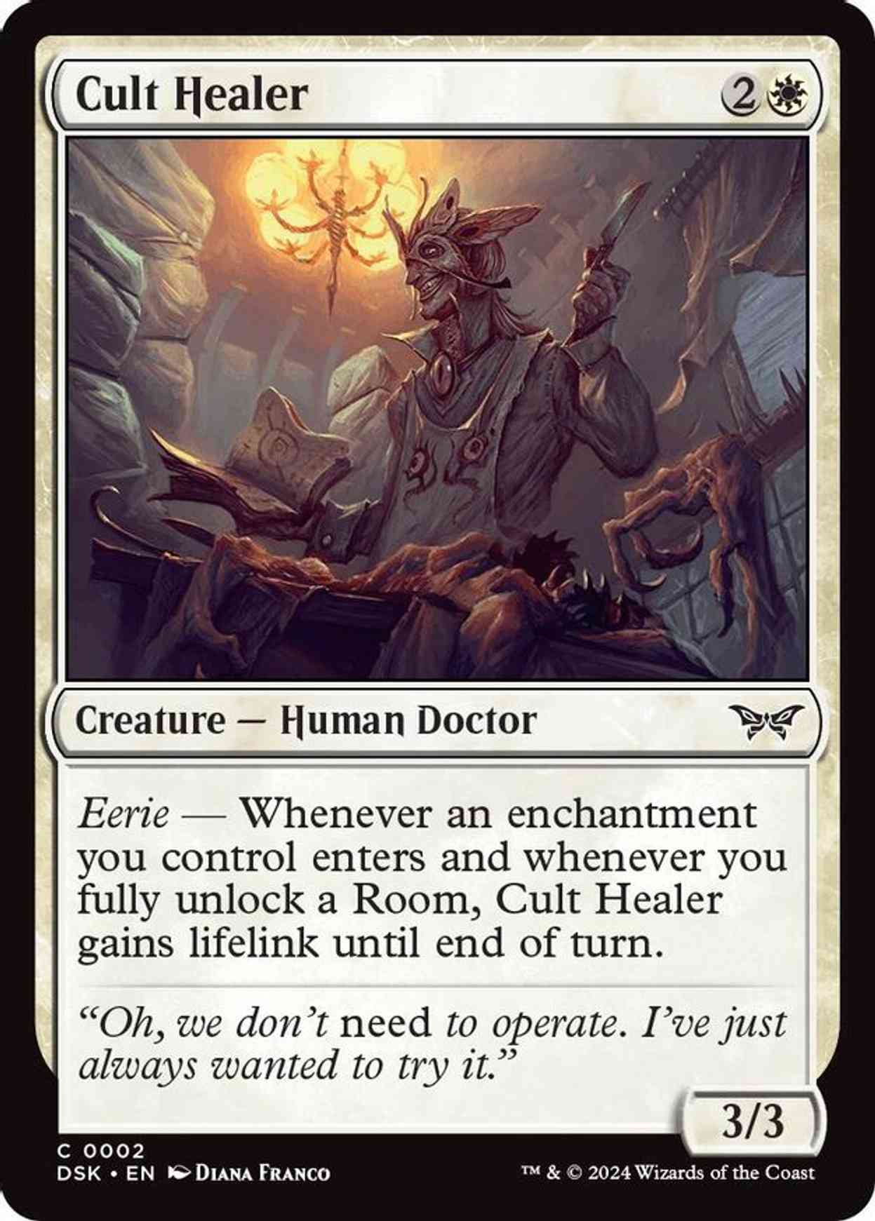Cult Healer magic card front
