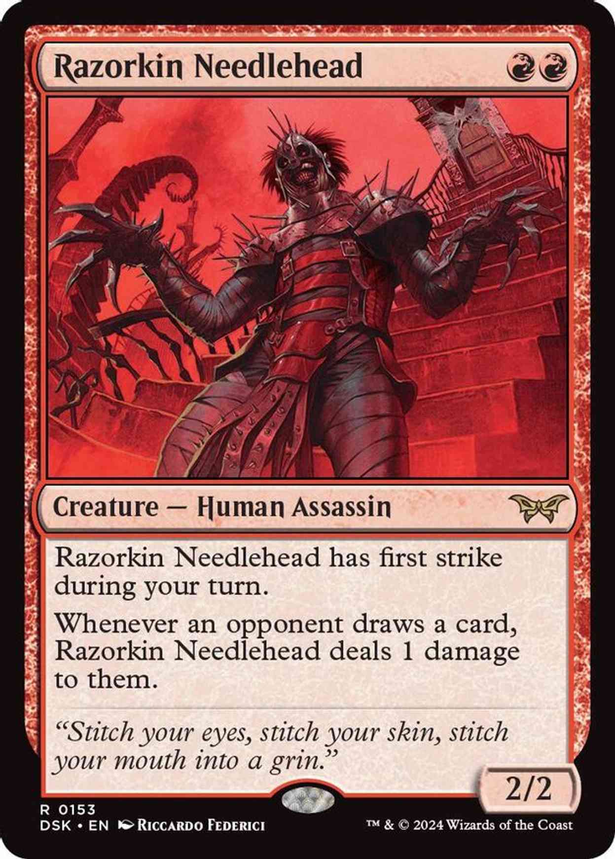 Razorkin Needlehead magic card front