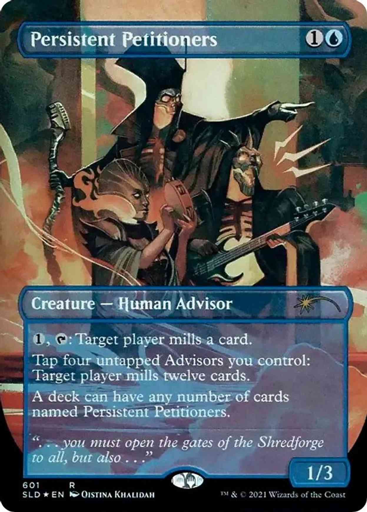 Persistent Petitioners (601) Price from mtg Secret Lair Drop