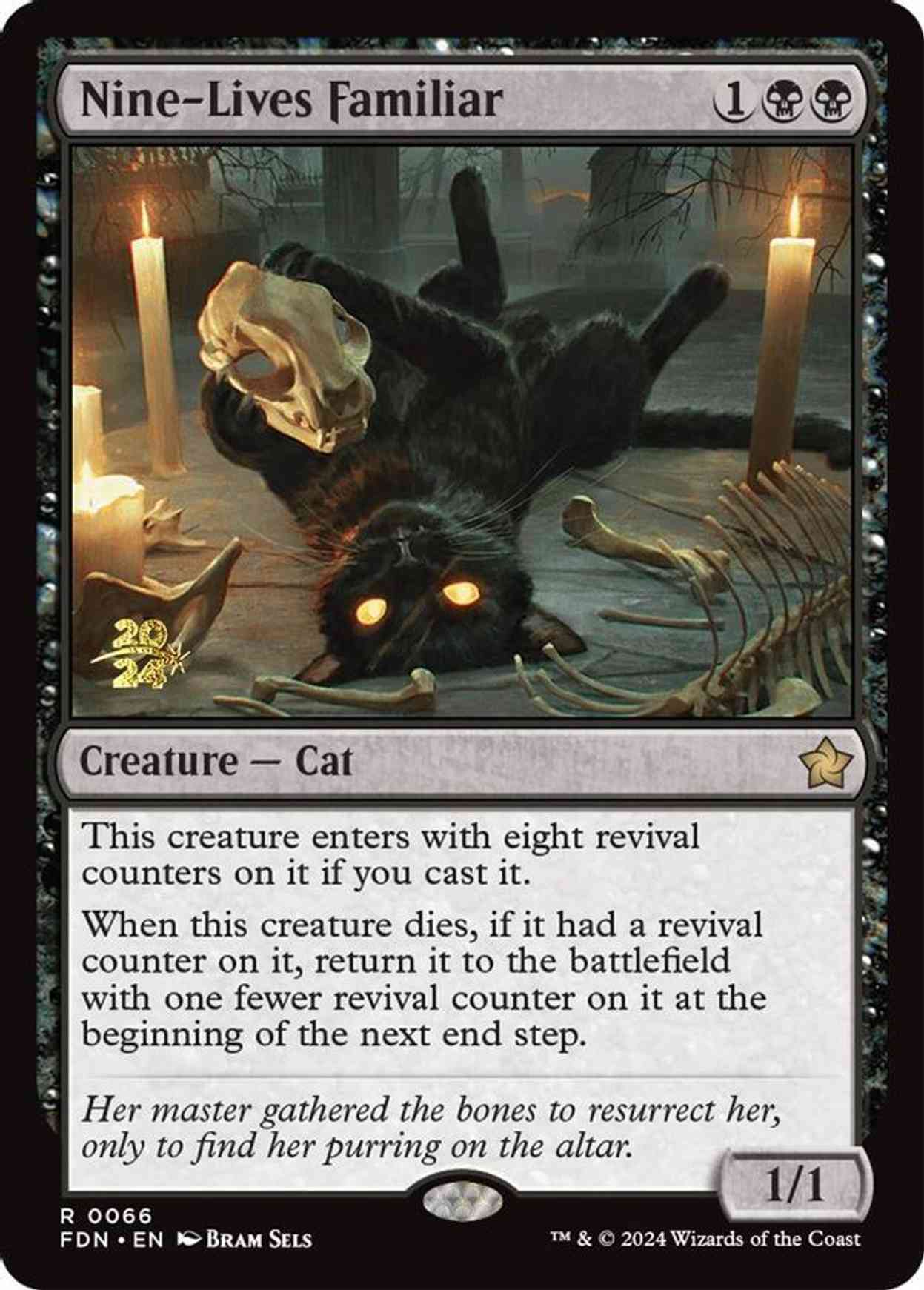 Nine-Lives Familiar magic card front