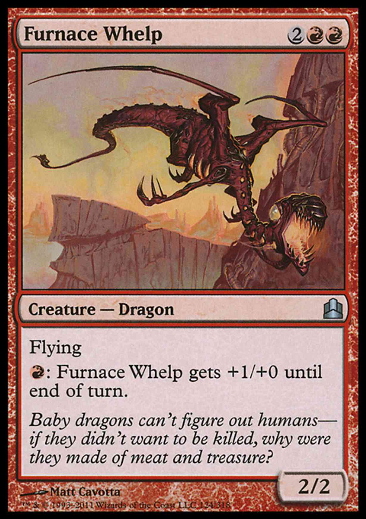 Furnace Whelp magic card front