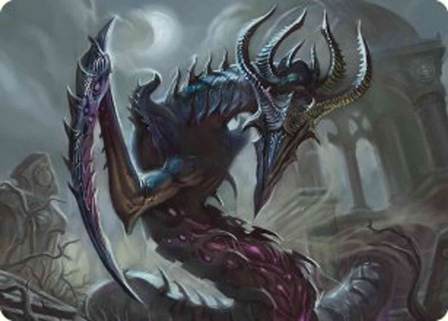 Crypt Sliver Art Card magic card front