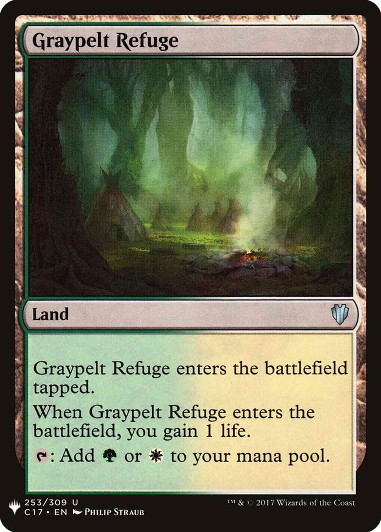 Graypelt Refuge magic card front