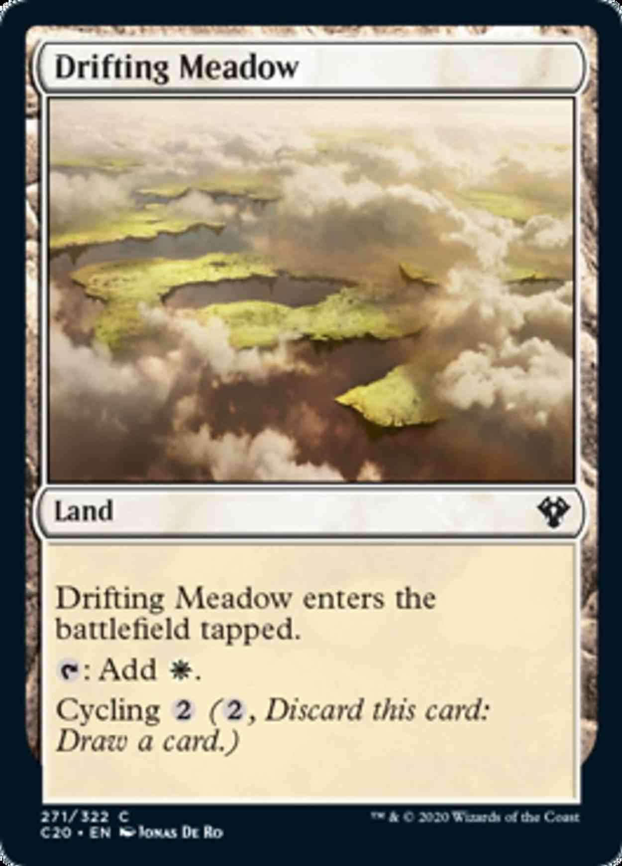 Drifting Meadow magic card front