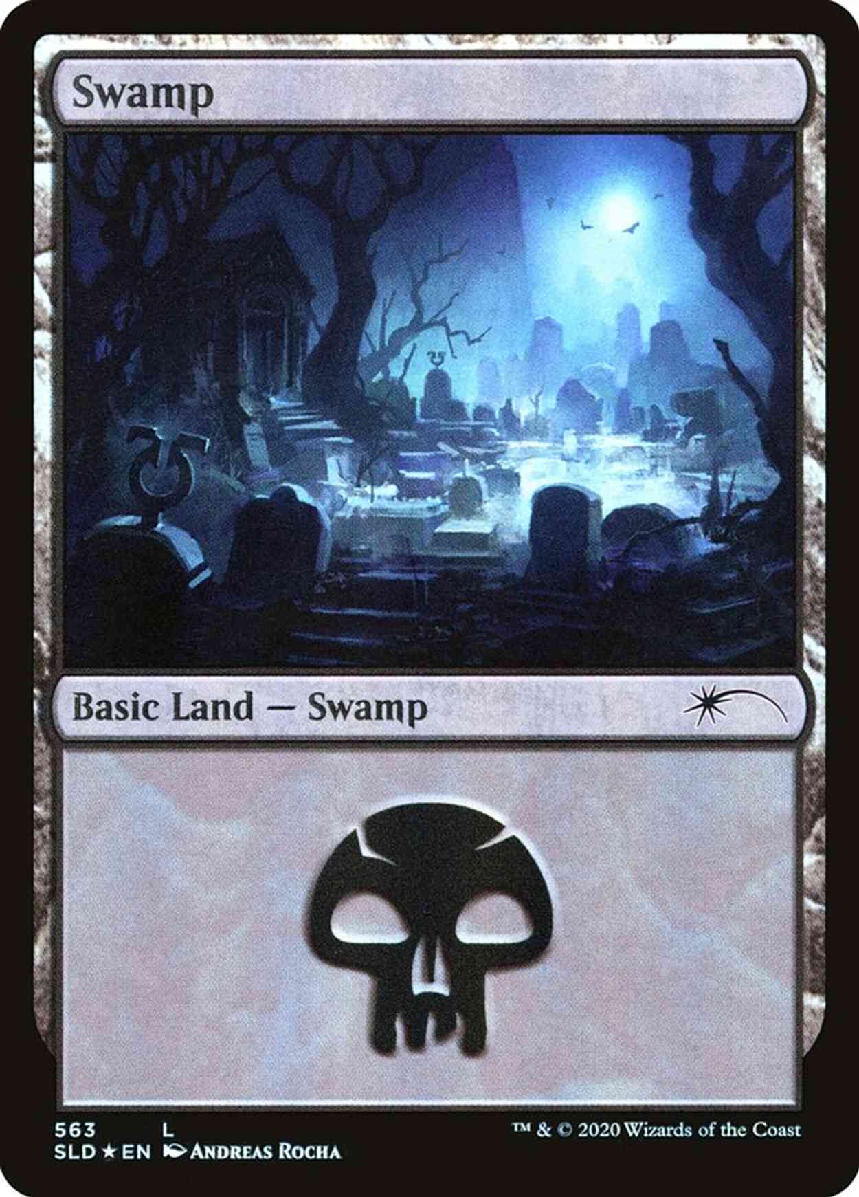 Swamp (563) magic card front