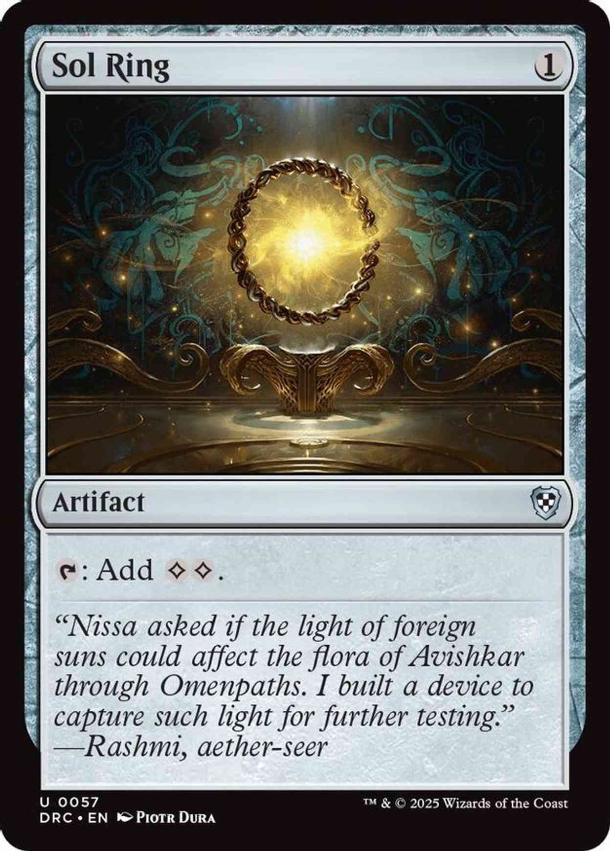 Sol Ring (0057) magic card front