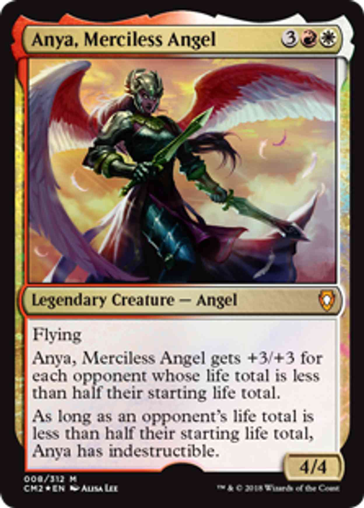 Anya, Merciless Angel magic card front