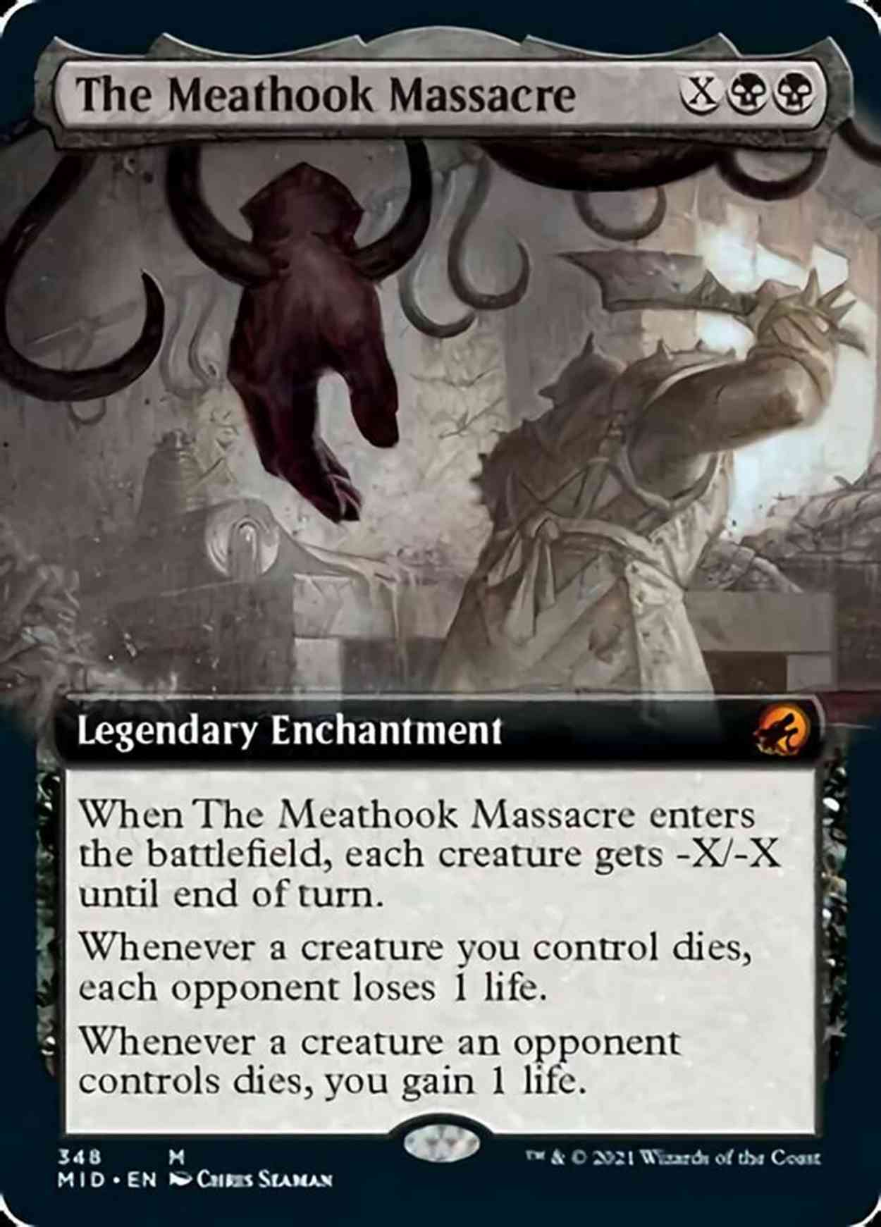 The Meathook Massacre (Extended Art) magic card front