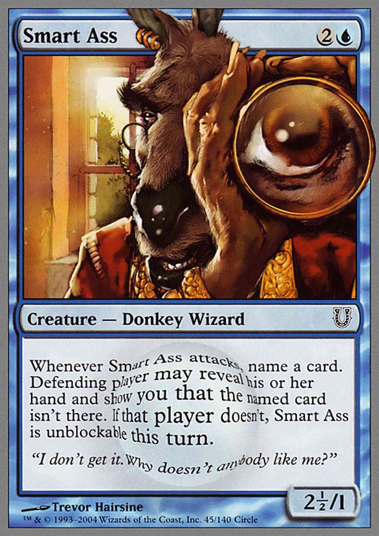 Smart Ass magic card front
