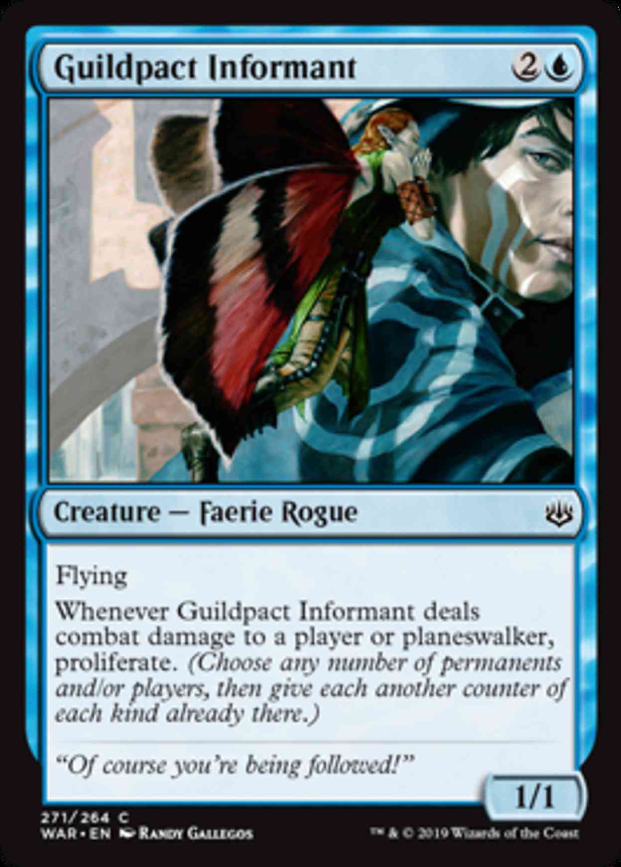 Guildpact Informant magic card front