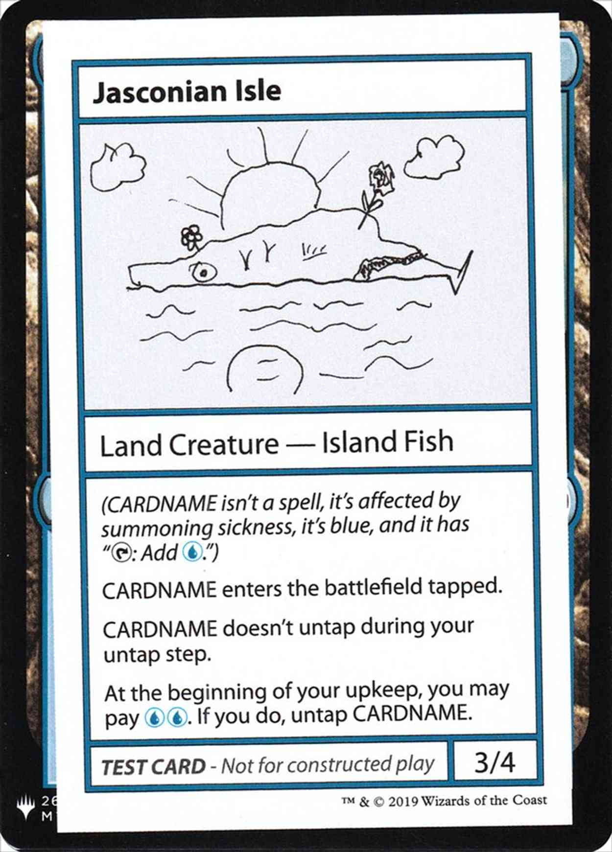 Jasconian Isle magic card front