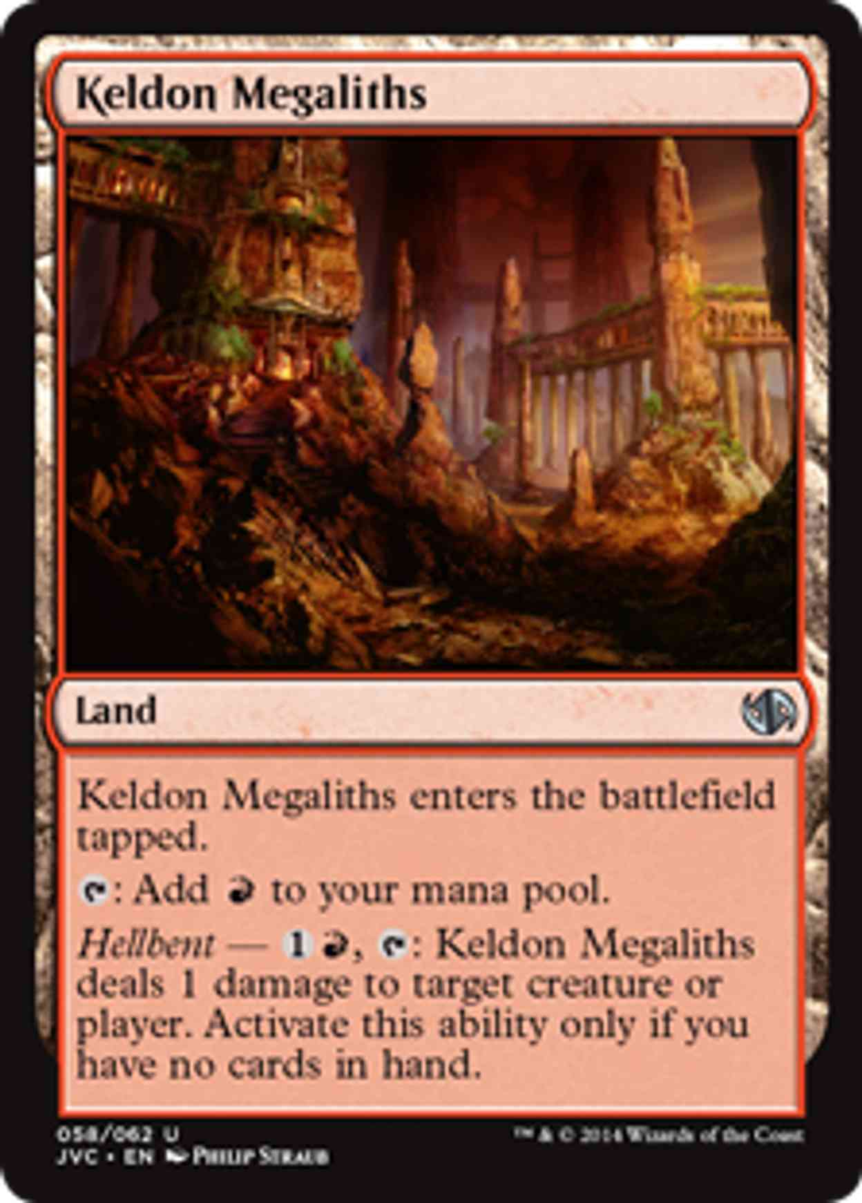 Keldon Megaliths magic card front