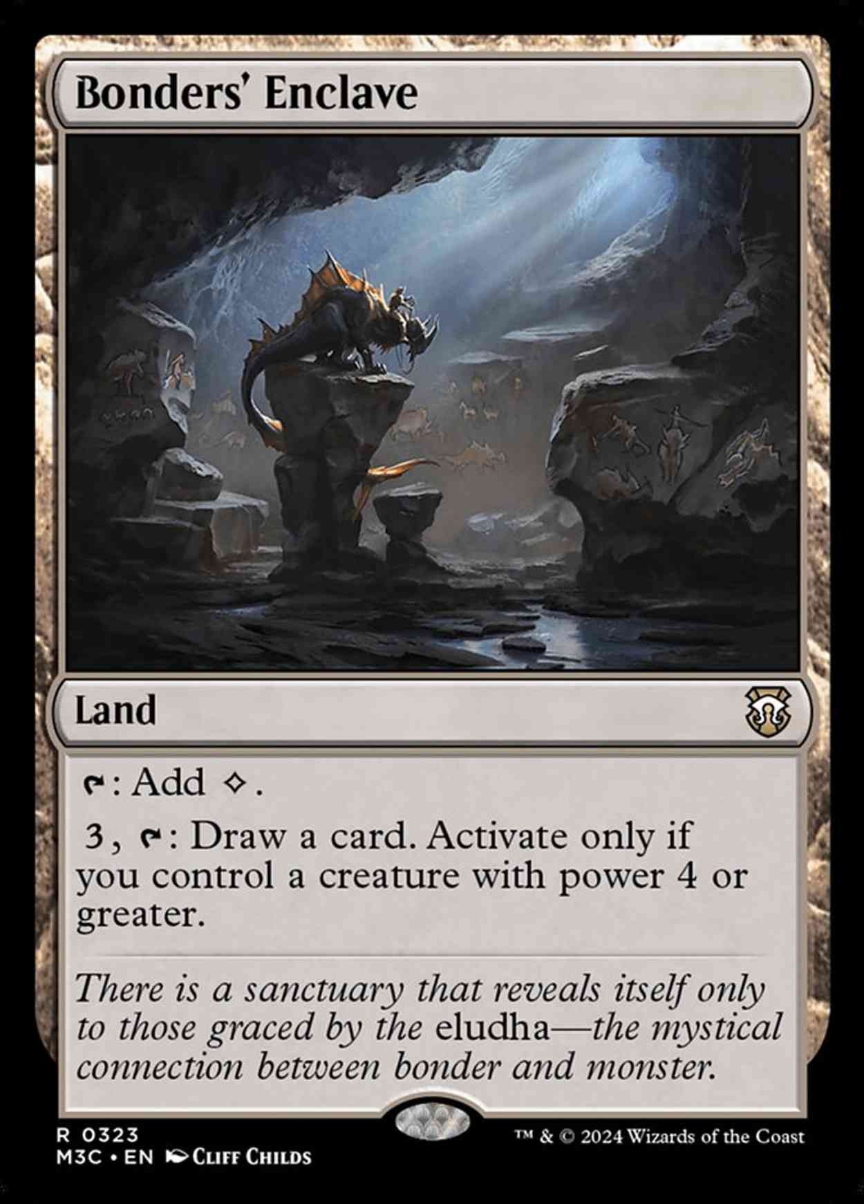 Bonders' Enclave magic card front