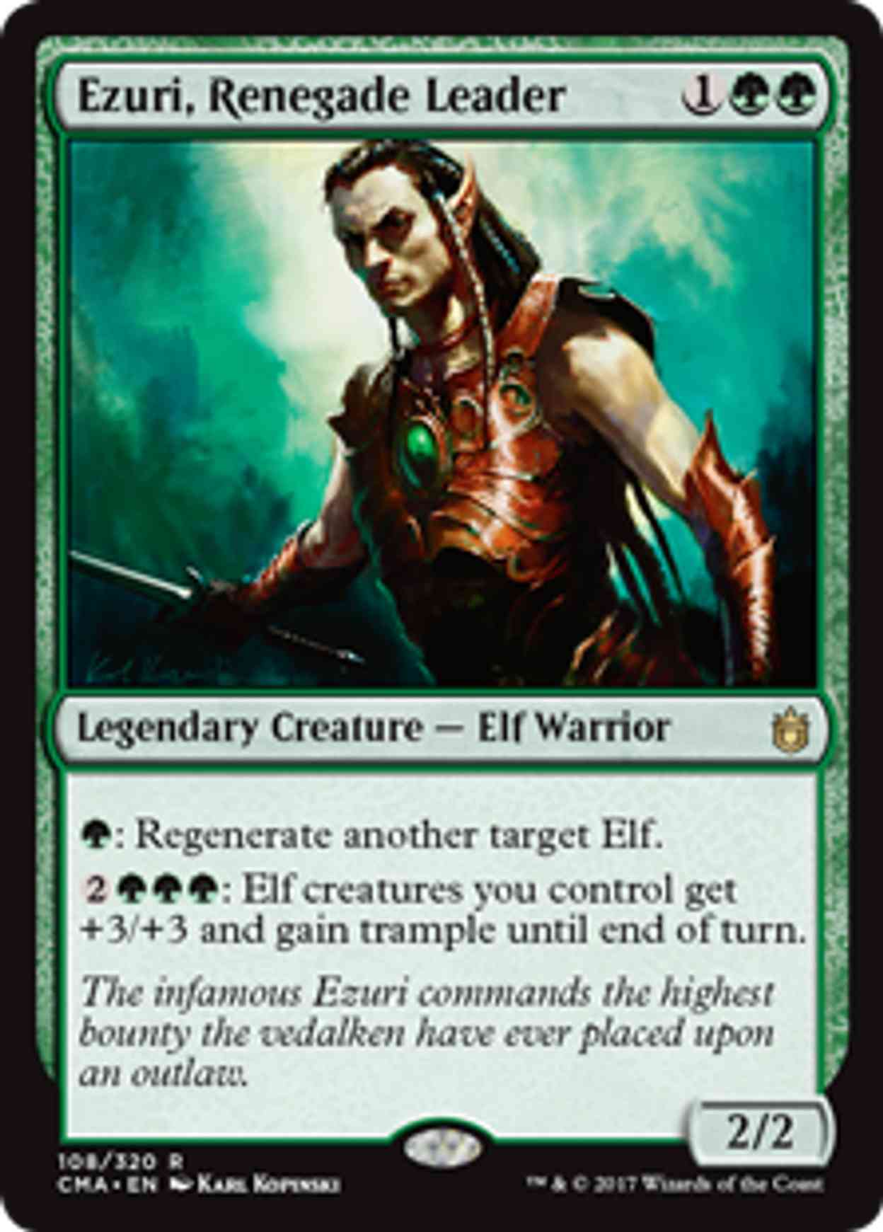 Ezuri, Renegade Leader magic card front