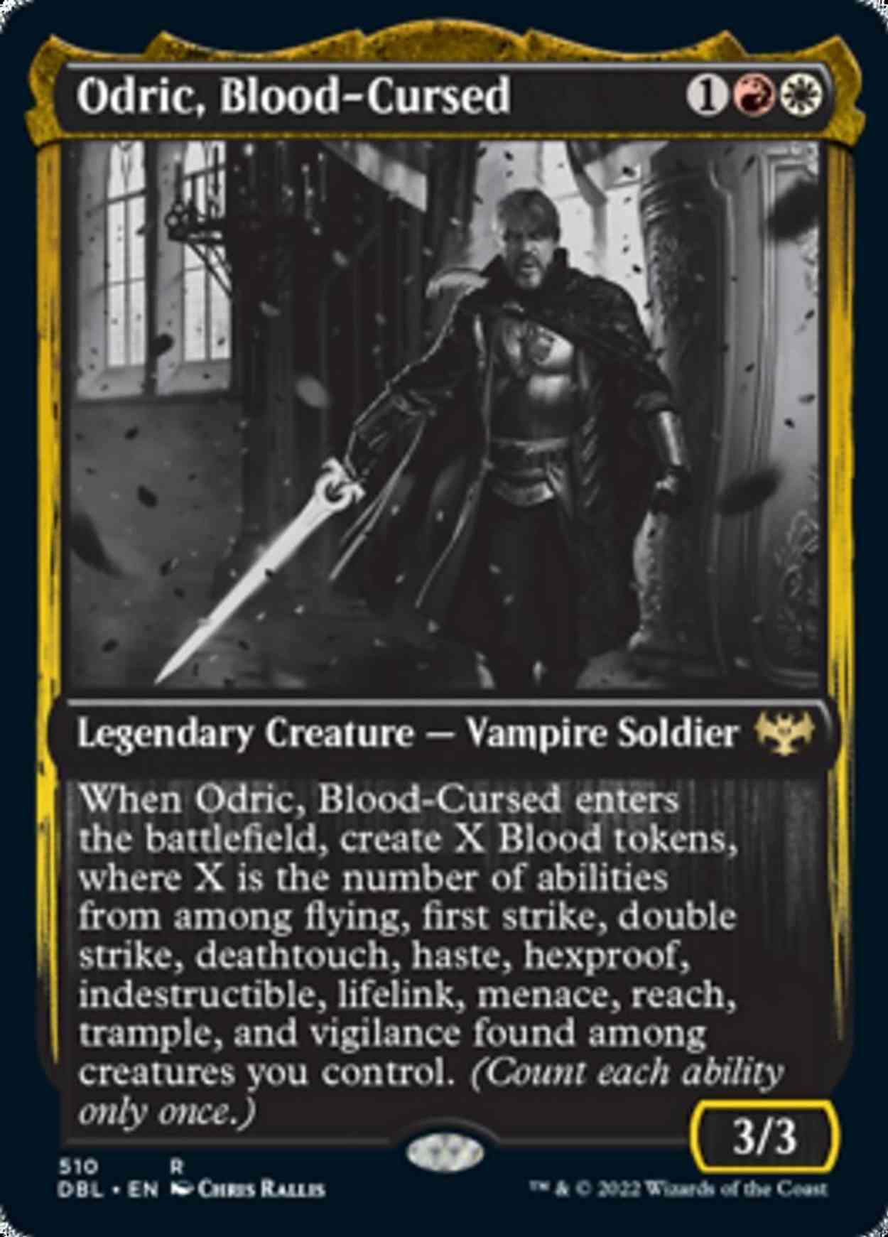 Odric, Blood-Cursed magic card front
