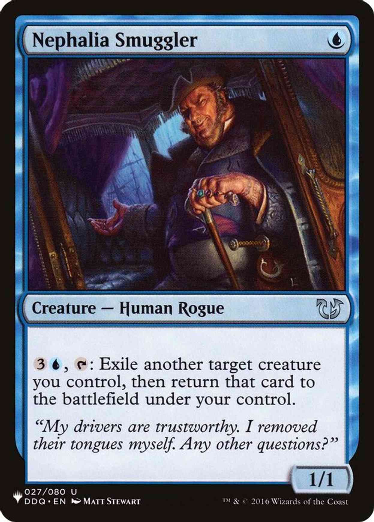 Nephalia Smuggler magic card front