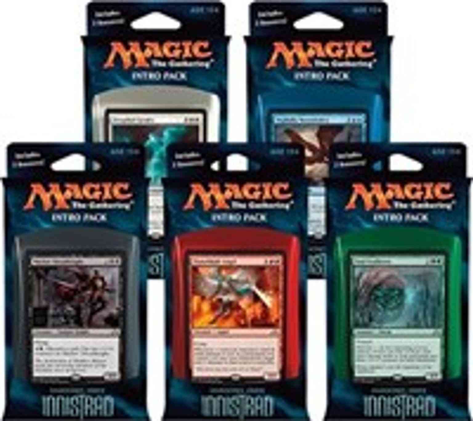Shadows over Innistrad Intro Pack - Set of 5 magic card front
