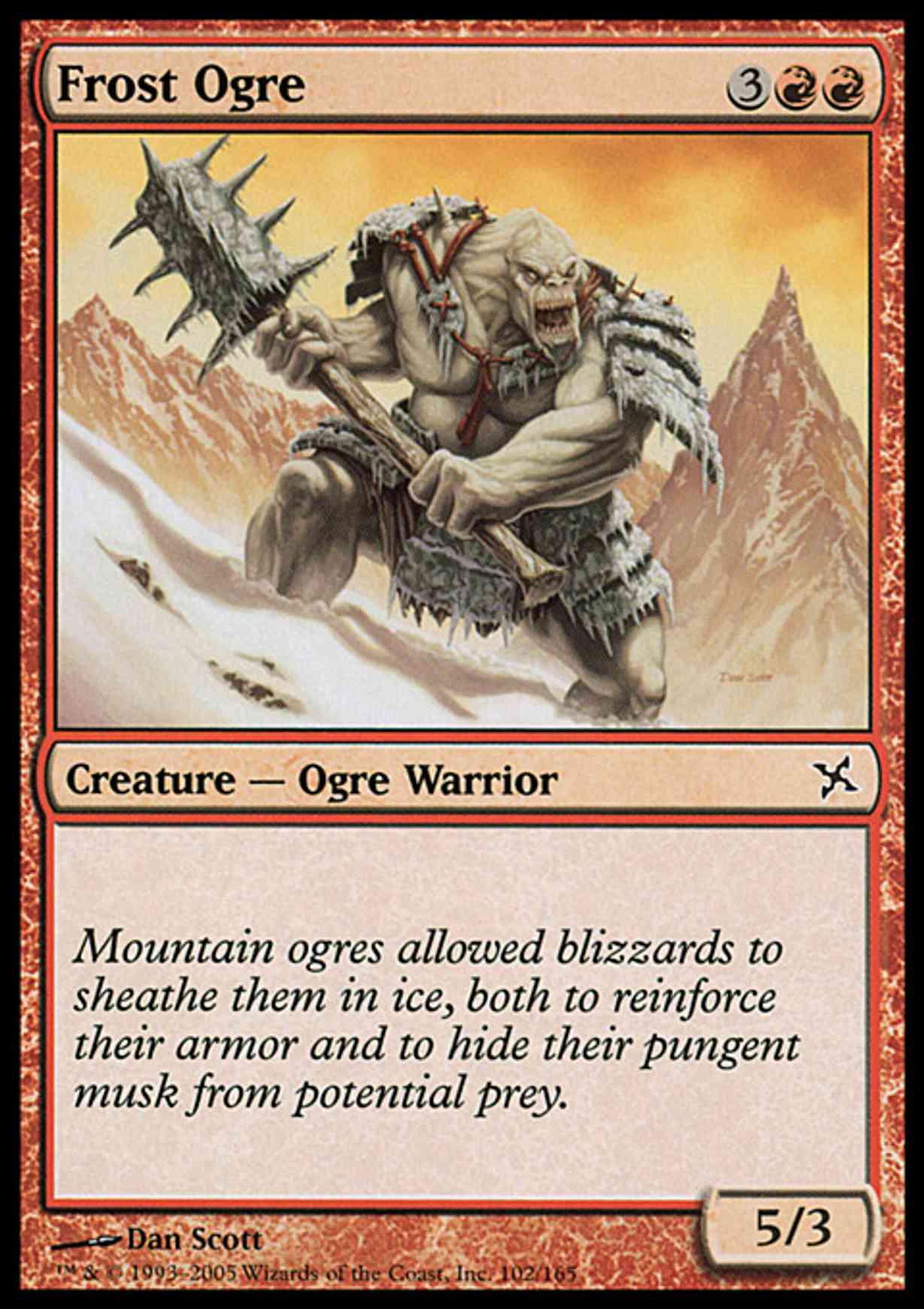 Frost Ogre magic card front