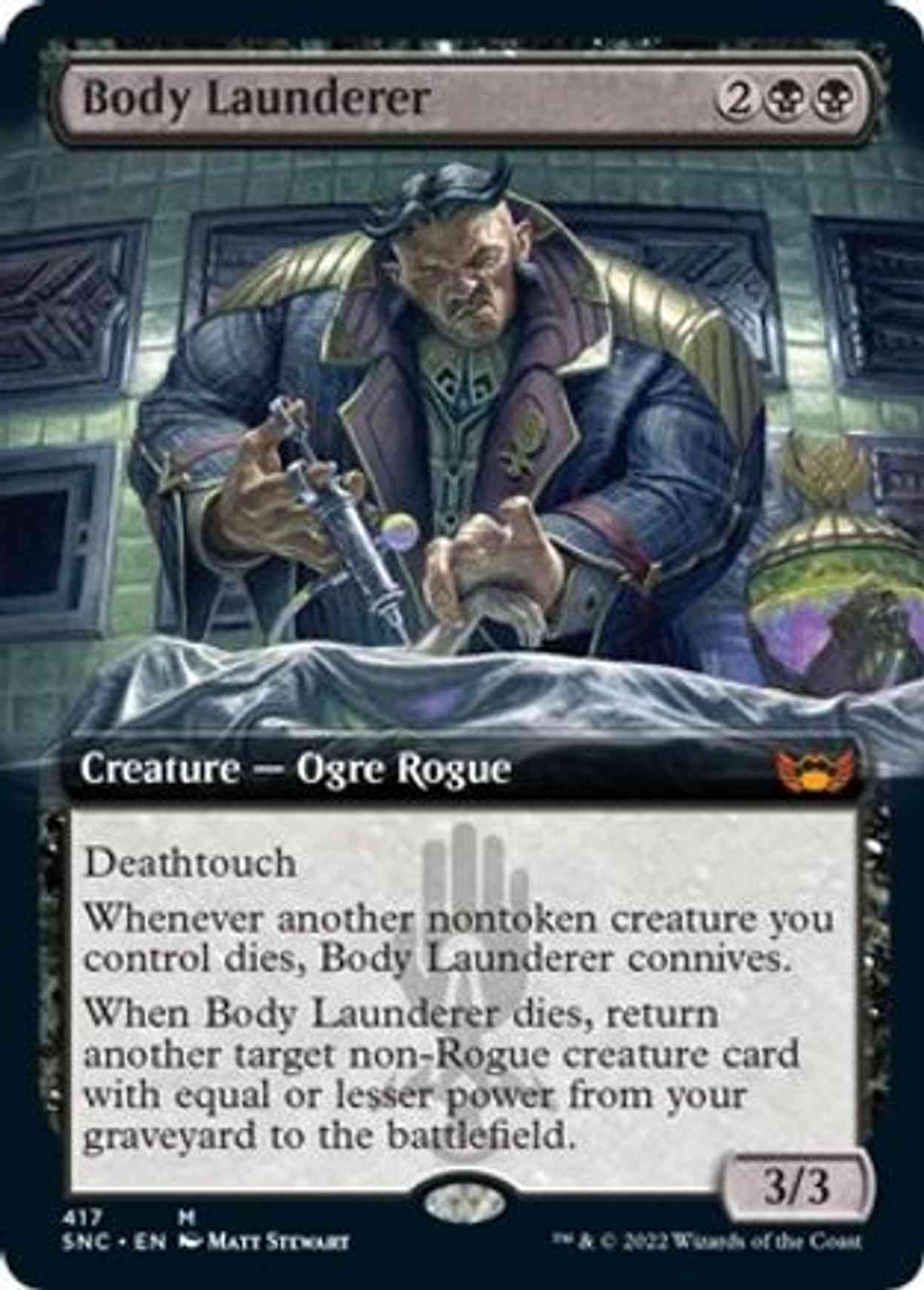 Body Launderer (Extended Art) magic card front