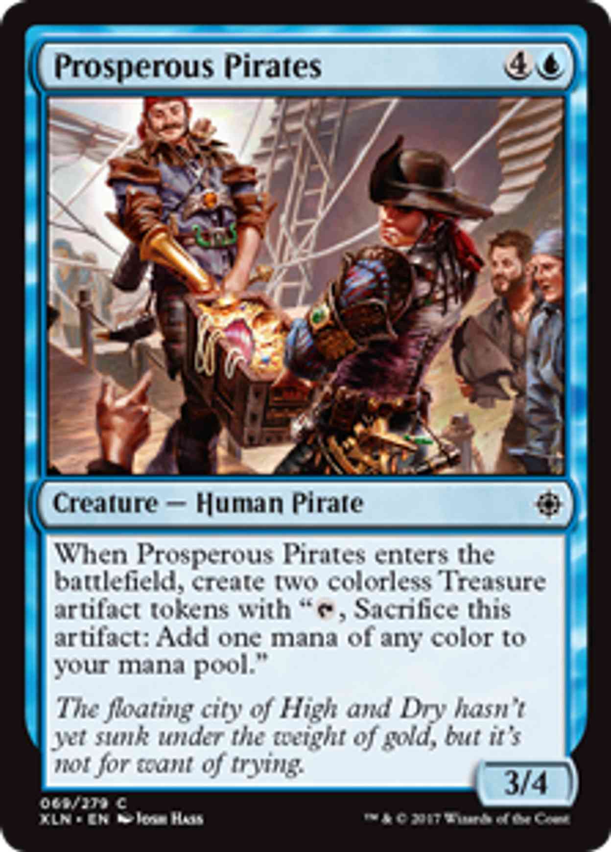 Prosperous Pirates magic card front