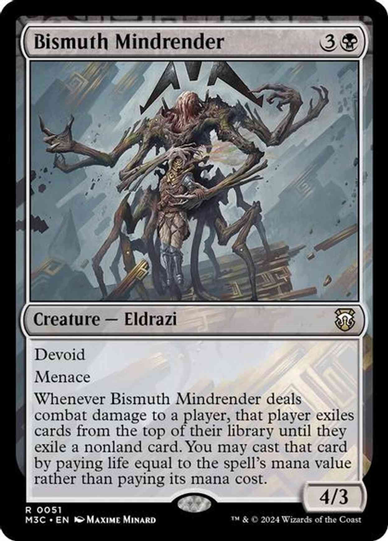 Bismuth Mindrender magic card front