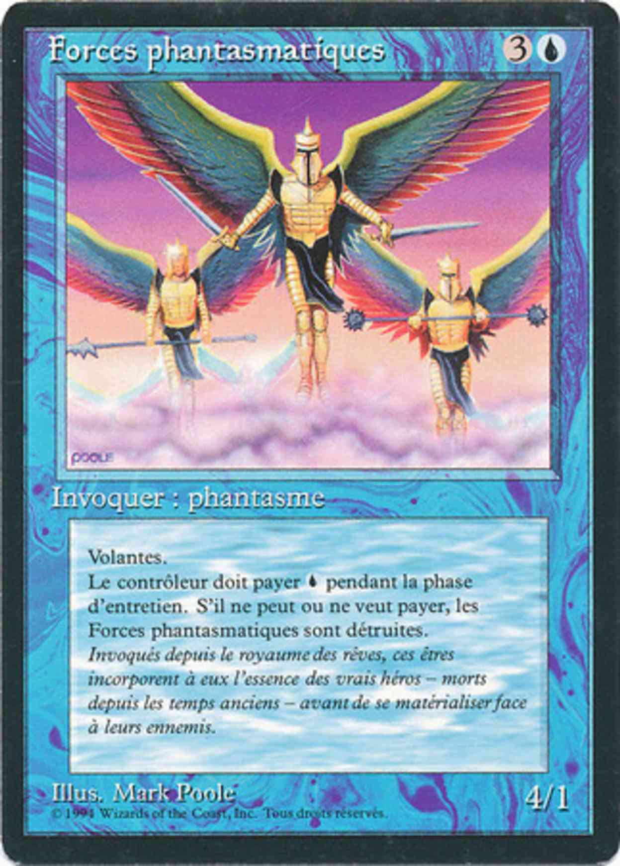 Phantasmal Forces magic card front