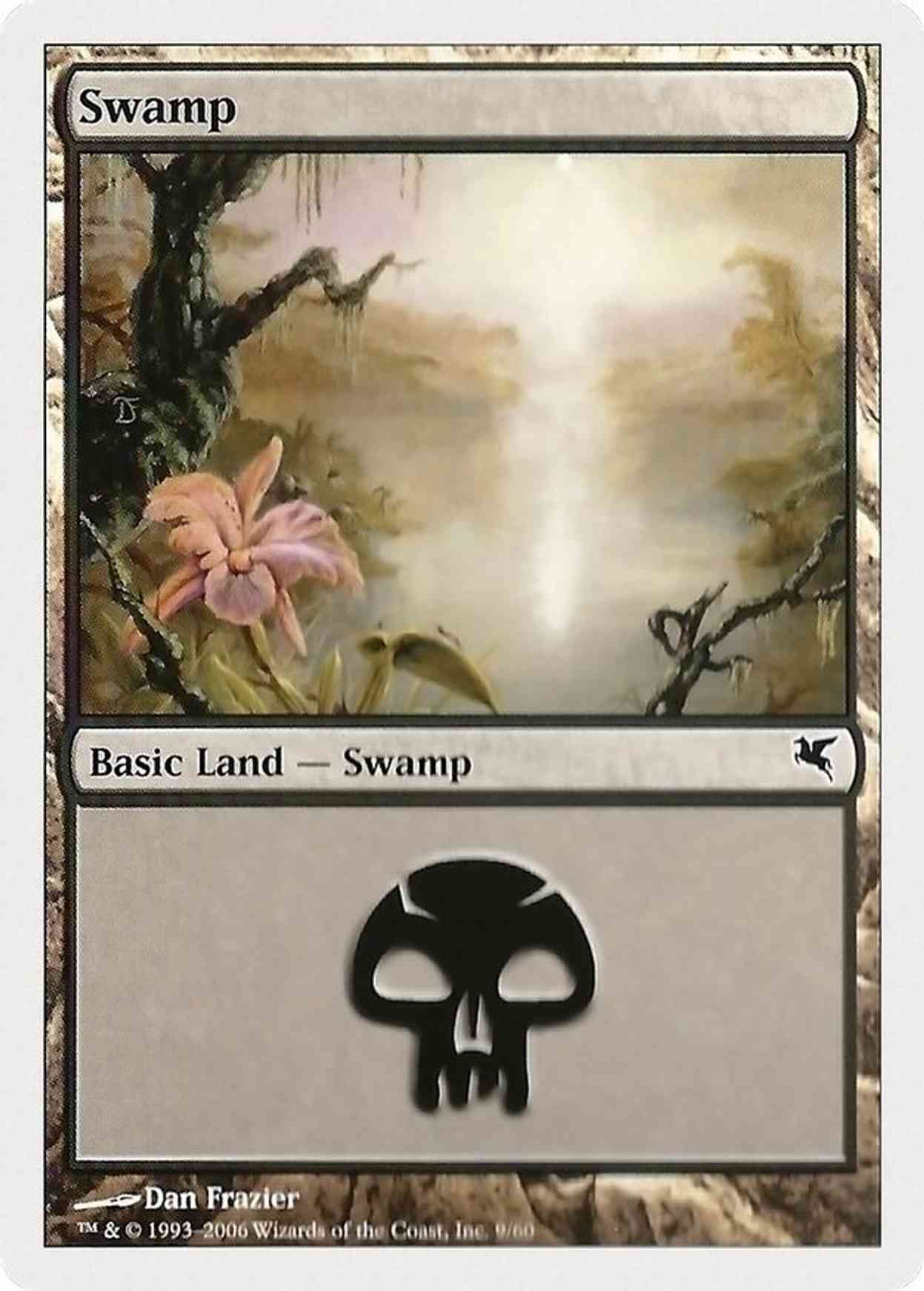 Swamp (9) magic card front