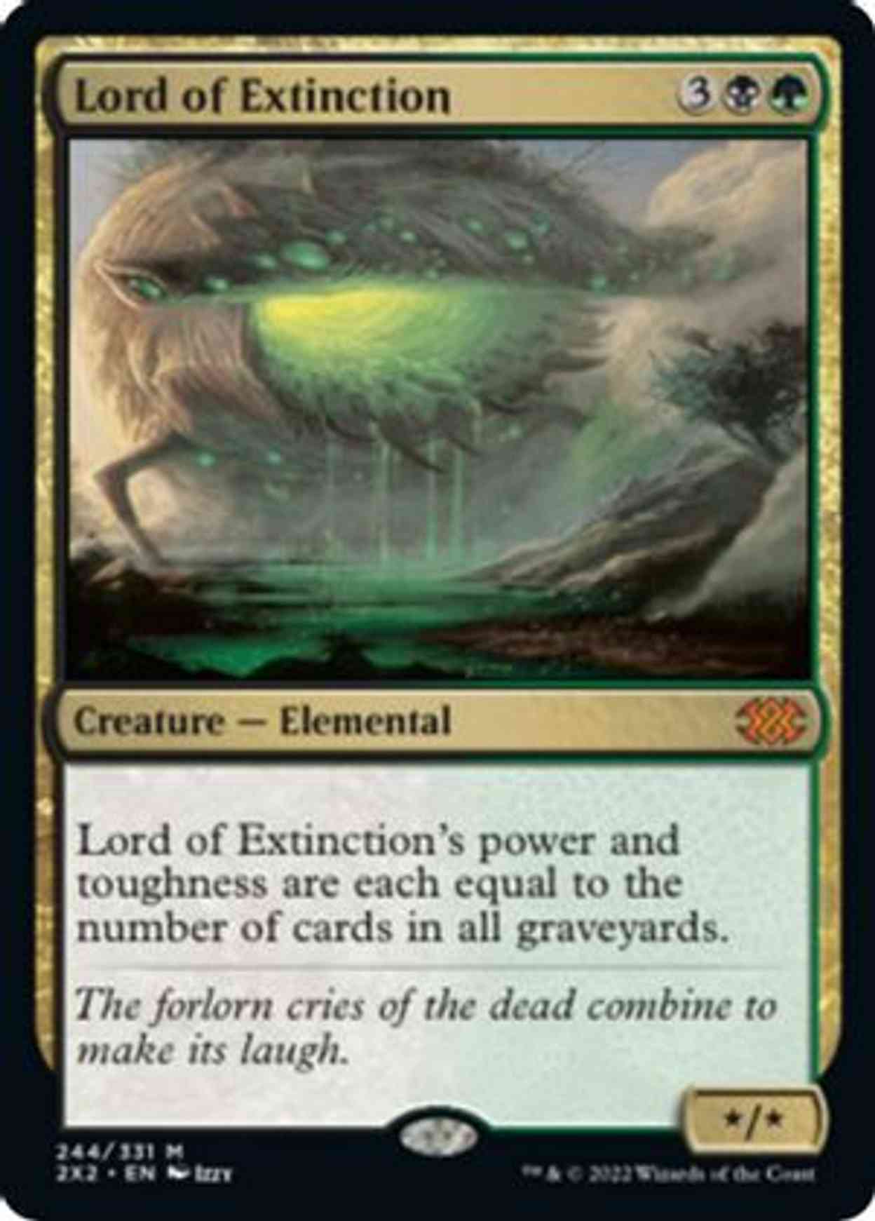 Lord of Extinction magic card front