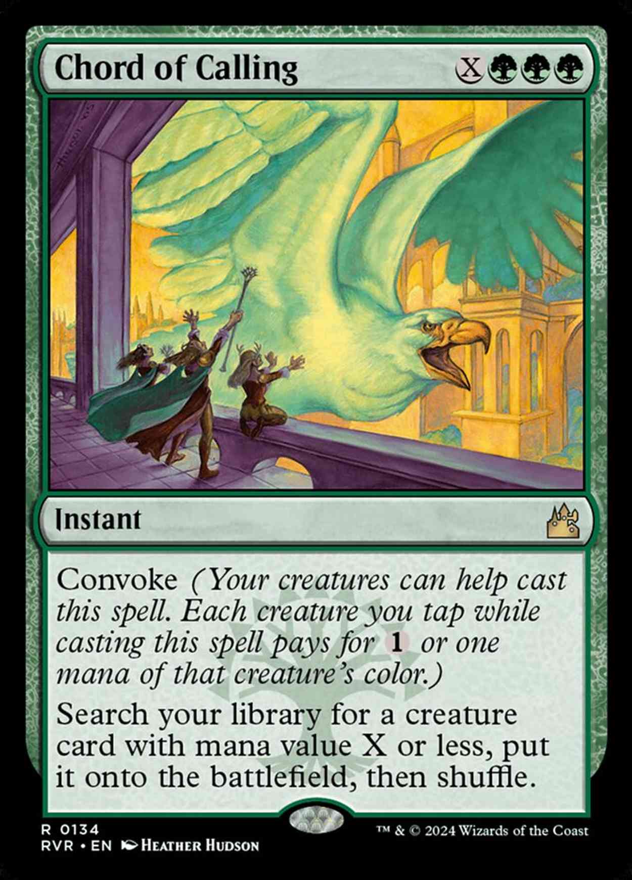 Chord of Calling magic card front