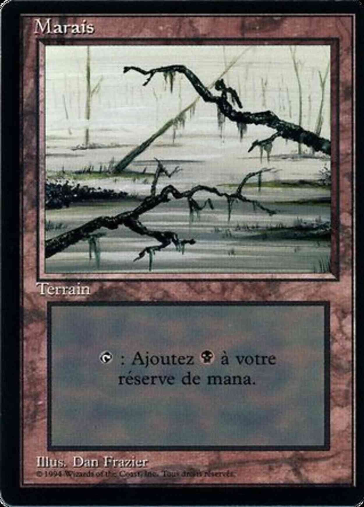 Swamp (C) magic card front