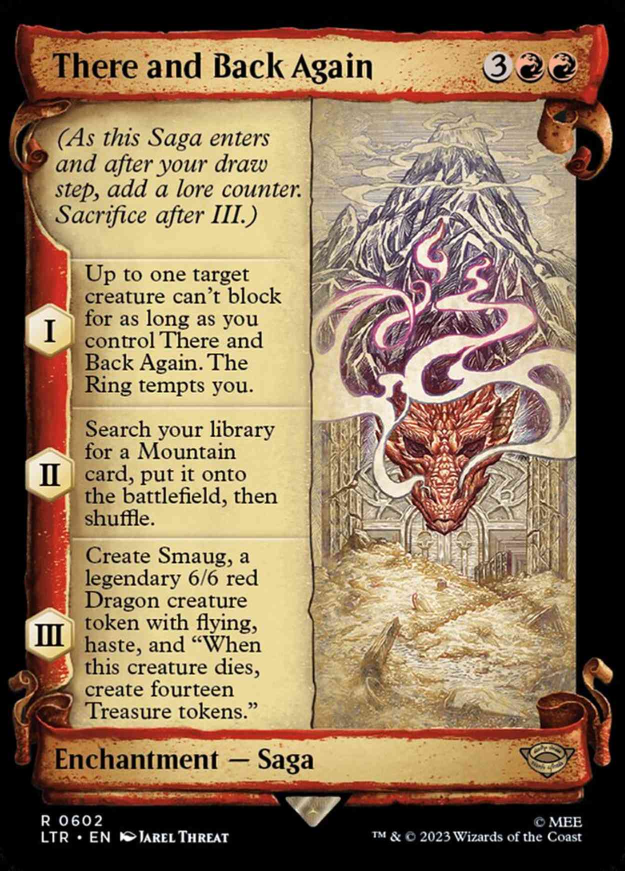 There and Back Again (Showcase Scrolls) magic card front