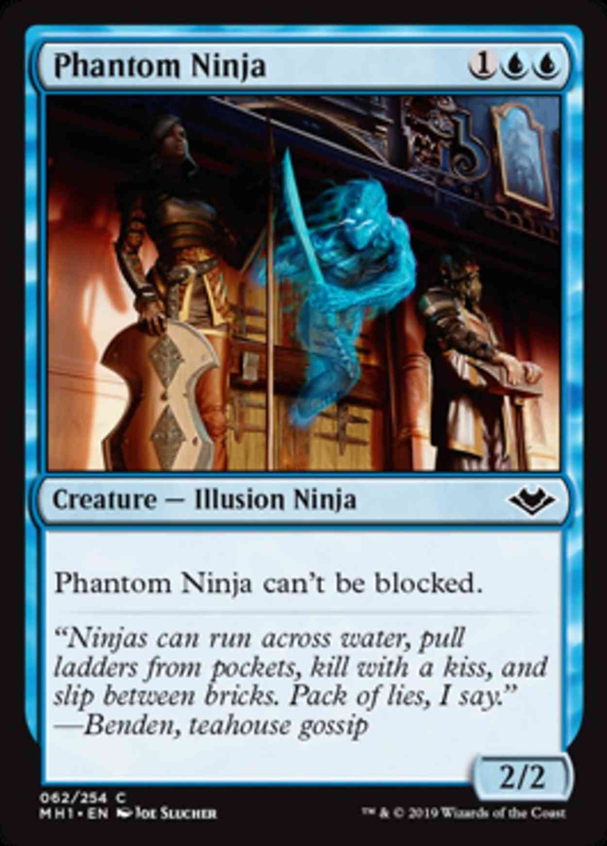 Phantom Ninja magic card front