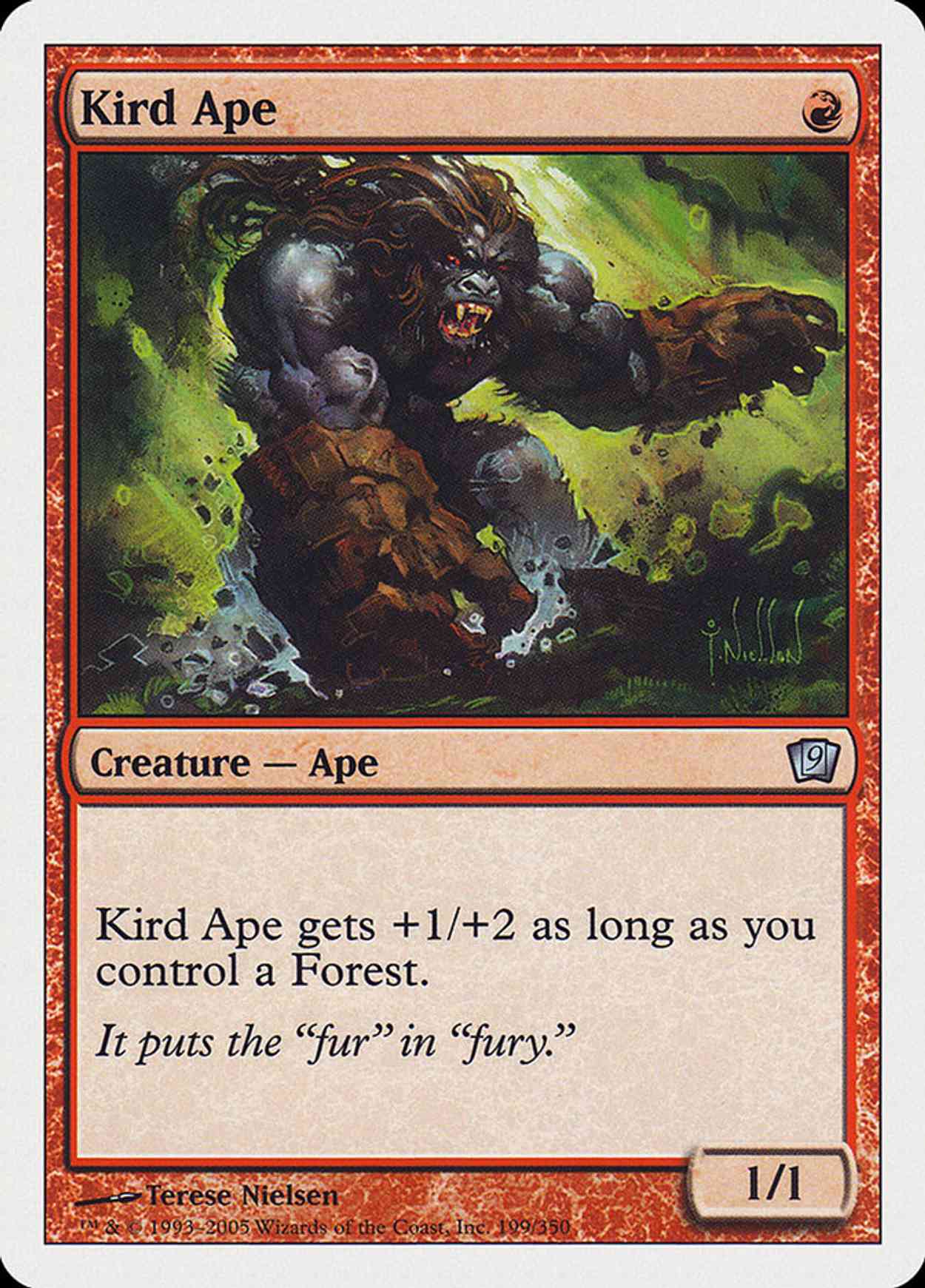 Kird Ape (9th Edition) magic card front