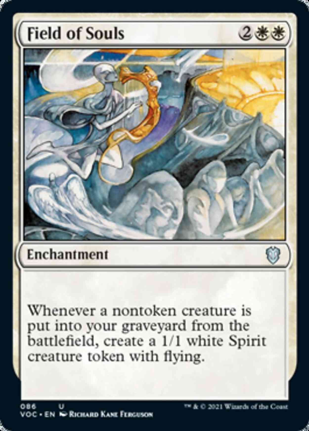Field of Souls magic card front