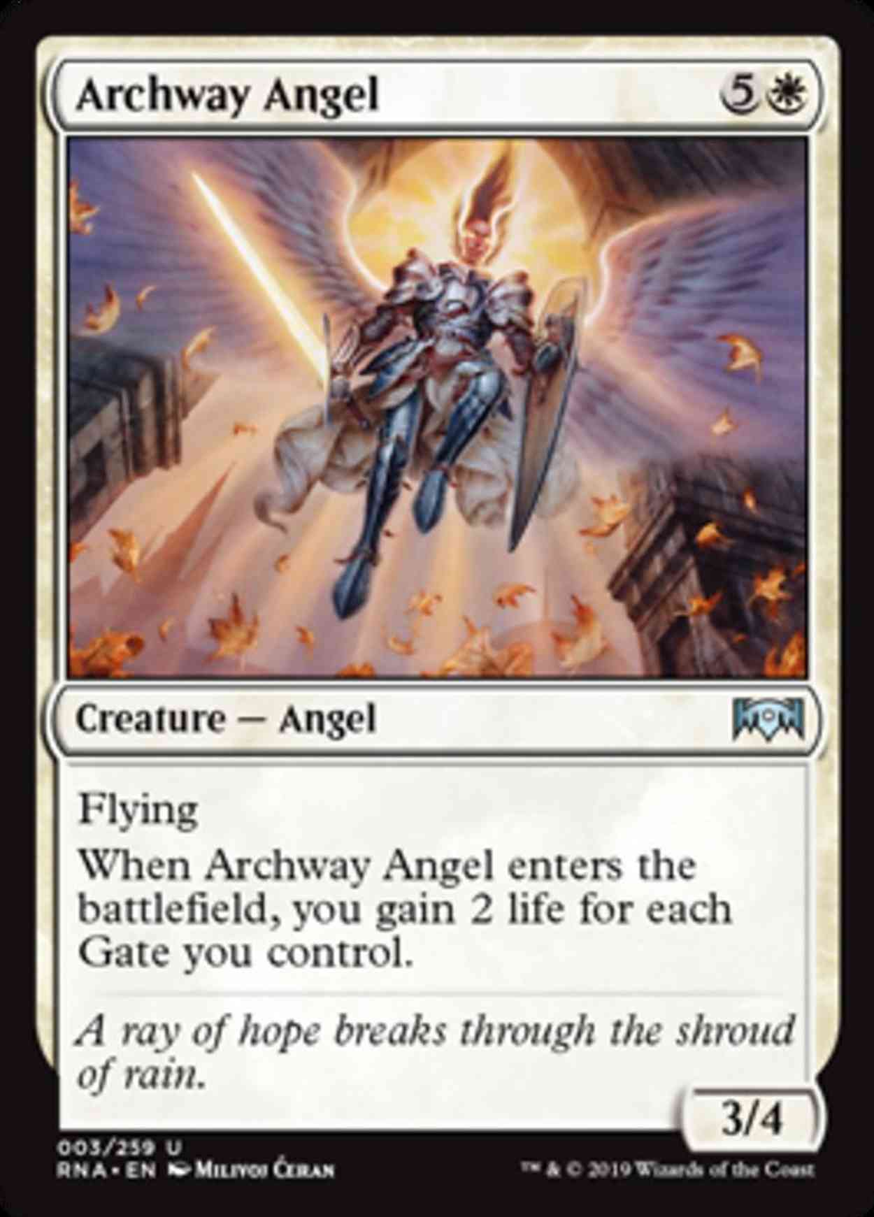 Archway Angel magic card front