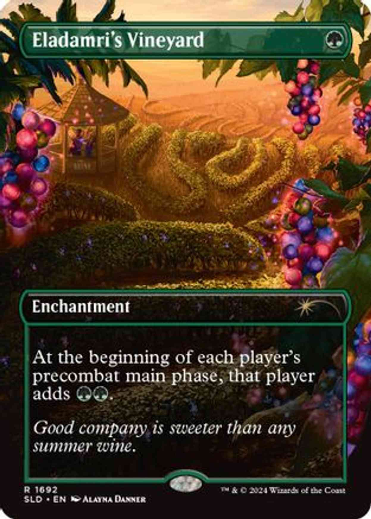 Eladamri's Vineyard magic card front