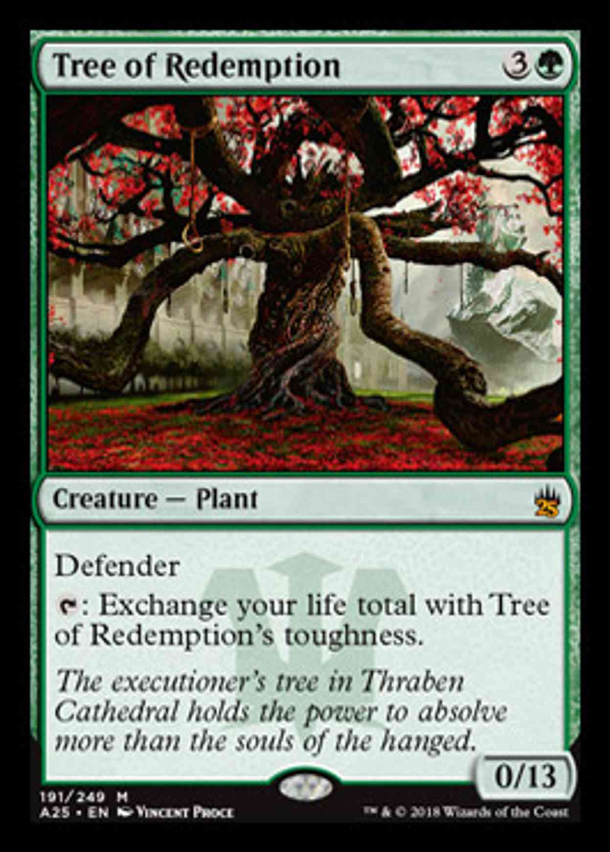 Tree of Redemption magic card front