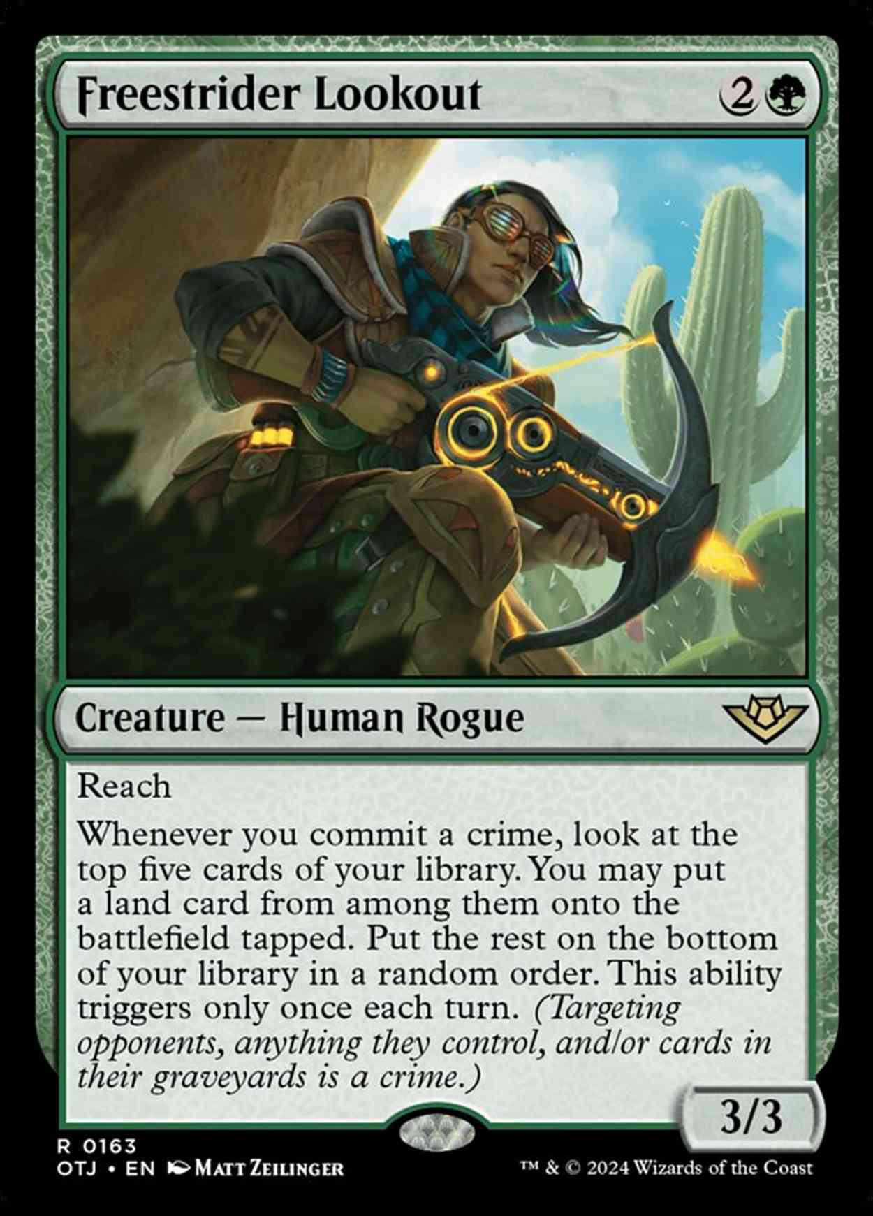 Freestrider Lookout magic card front