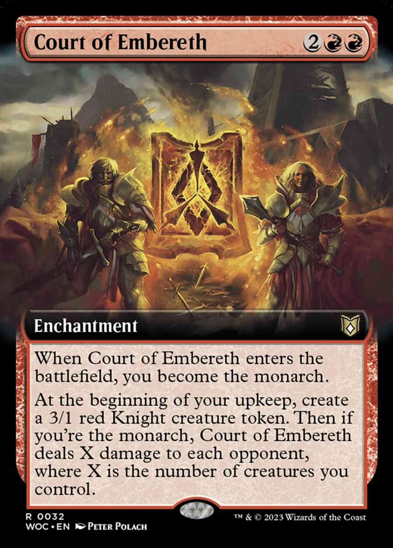 Court of Embereth (Extended Art) magic card front