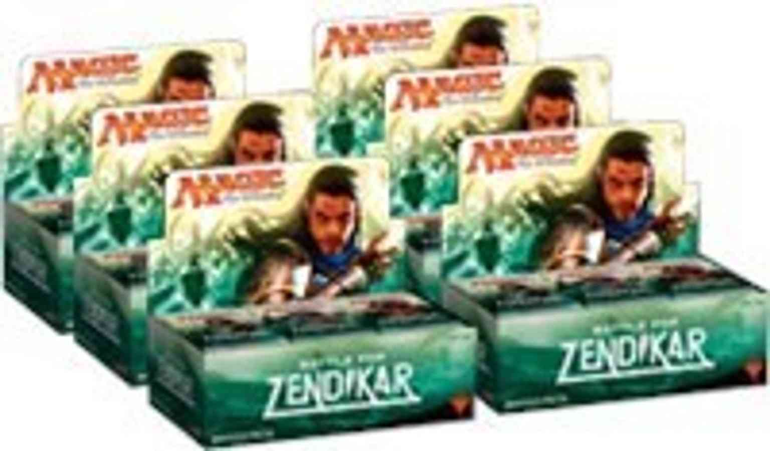 Battle for Zendikar - Booster Box Case (6 boxes) magic card front