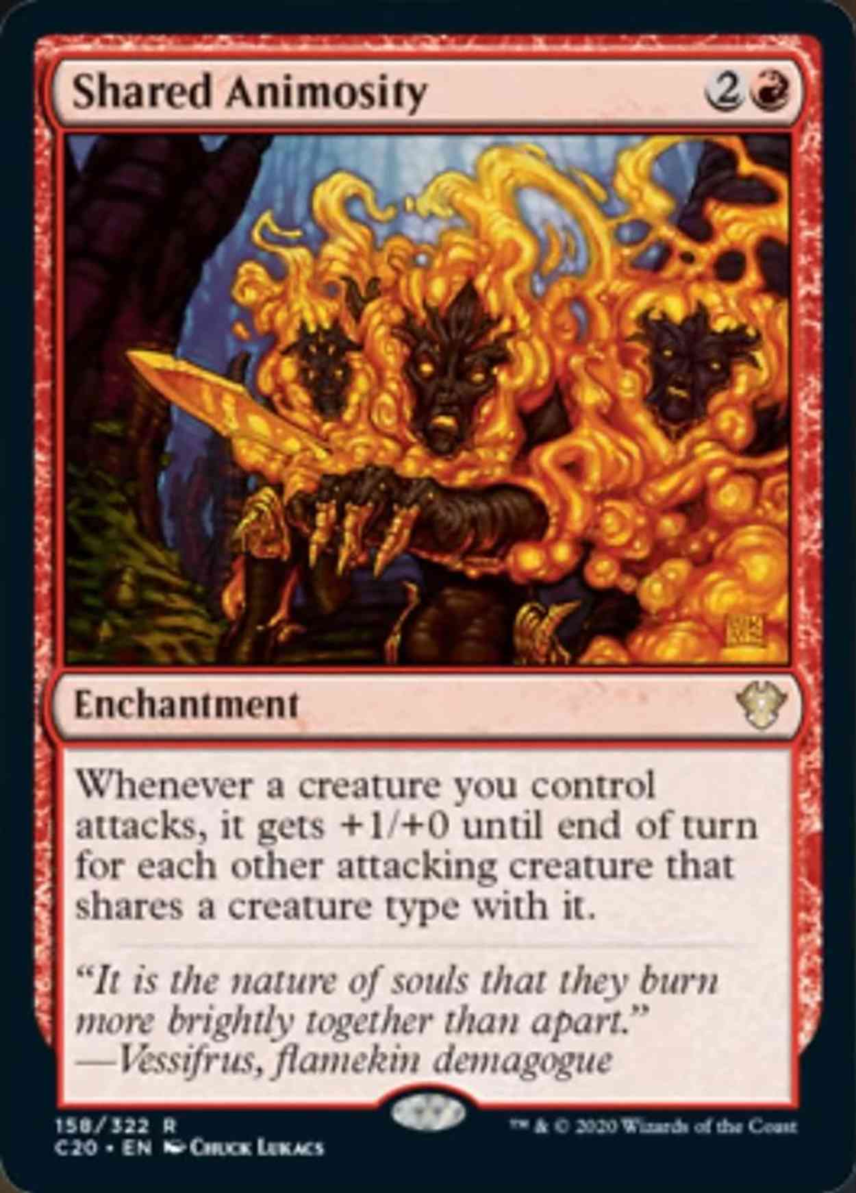 Shared Animosity magic card front